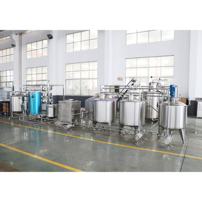 500LPH-1000LPH small scale Juice Mixing Production Line