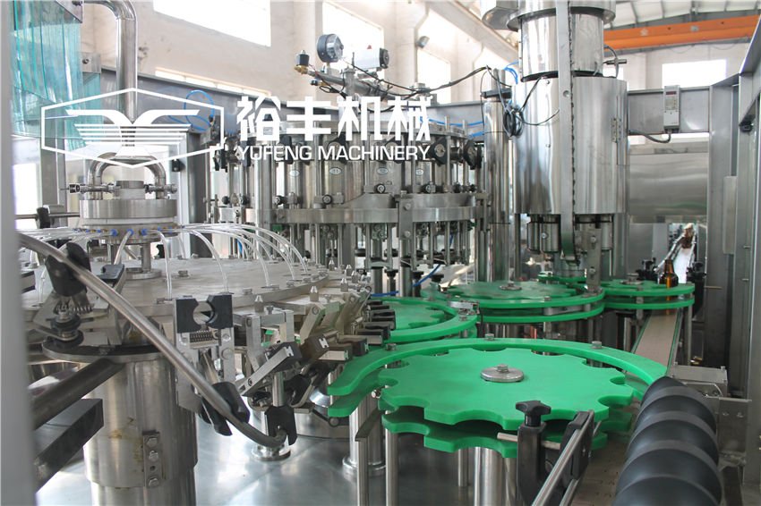 Glass Bottle Beer Filling Machine (Pull-up Ring Cap) 